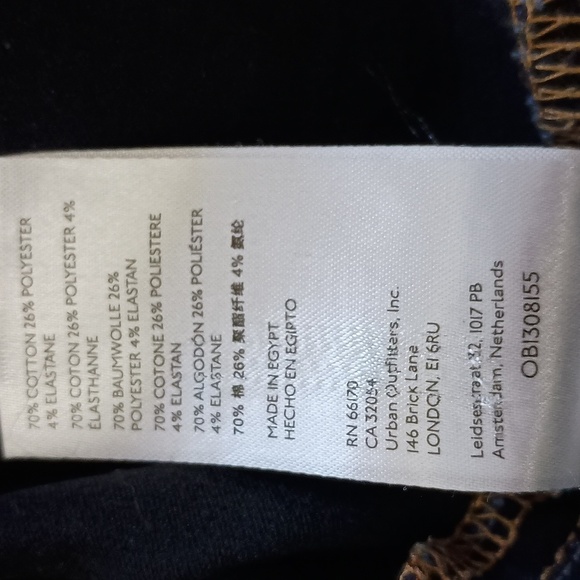 Free People Riley Stretch Skinny Jeans w/Slit - Picture 7 of 7